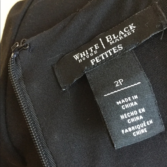 WHBM Shortsleeved Work Dress Sz 2P - Picture 7 of 8